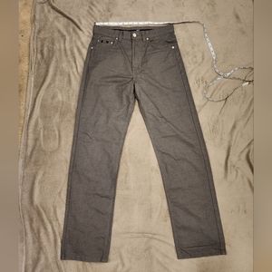 Hugo Boss Alabama 5 Pocket Casual Gray Pants Like New 32W